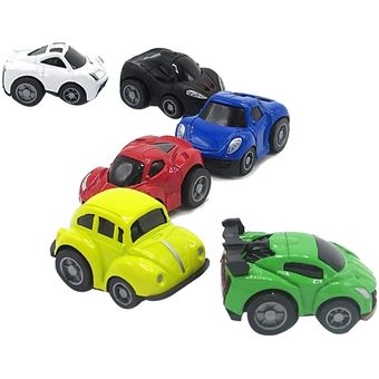 coche de juguete de f Paquete de 8 mini coches de juguete de fricción 
