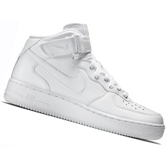 nike air force one mid white
