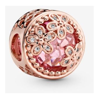 Spring Series 925 Cuentas De Plata Esterlina Encanto Rosado 