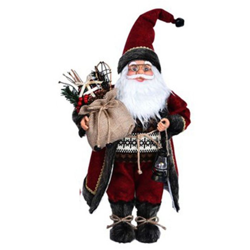 Paño Santa Claus Doll Decoration Decoración creativa Colgante Hohliday Regalo