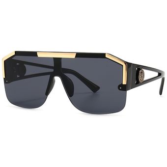 Deluxe Gafas de sol diseñador Lion head gafas de sol demujer 