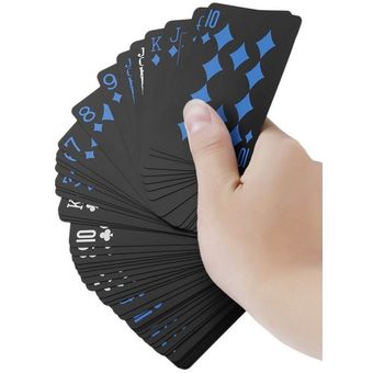 Trucos Poker Juego de plástico impermeable de PVC Tarjetas conjunto clásico de Magic Tool 