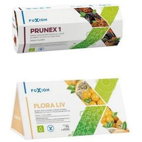 Kit Detox Fuxion 7 Prunex1 + 7 Floraliv desintoxica y limpia