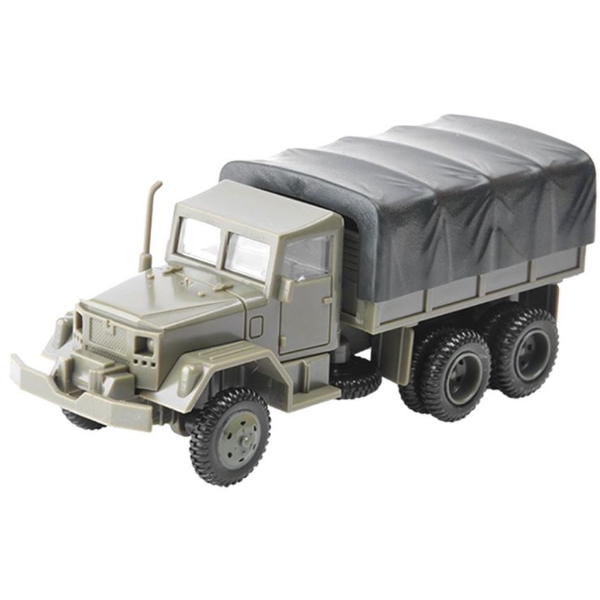 1:72 M35 Camión militar 4D Vehículo blindado con ruedas Modelo de montaje sin caucho Modelo de juguete militar regalos
