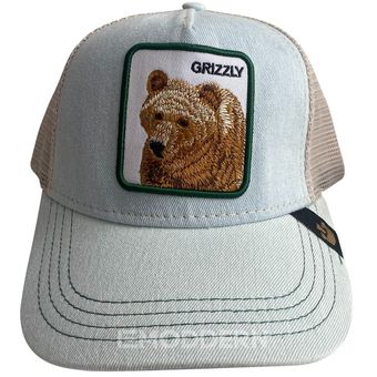 Gorra Goorin Bros Grizzly Animal Oso Pardo Envio Gratis 
