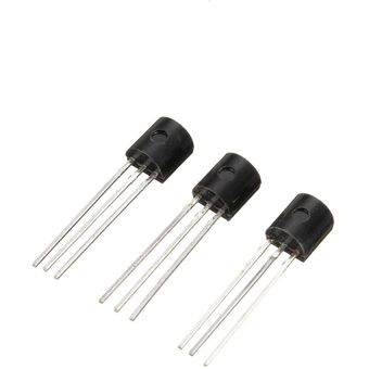 100Pcs 2N3904 TO-92 NPN Transistor de uso general 55 ~ 150 