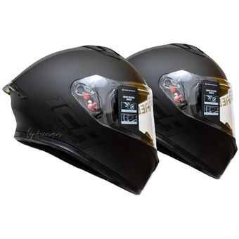  CRG - Visera de repuesto para casco integral (lente  transparente) : Automotriz