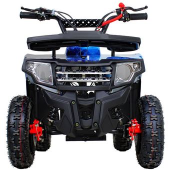 Cuatrimoto Atv Montable Para Niños Motor A Gasolina 49 Cc Negro