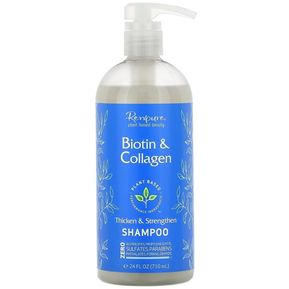 Renpure Biotina Y Colágeno Shampoo · Engrosamiento Y Fuerza