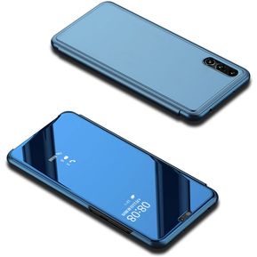 Funda De Soporte Espejo Para Huawei P20 Pro-Azul