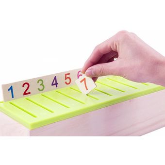 Appearanice Caja de clasificación de conocimientos Montessori Juguetes de Madera para niños Juguete de Aprendizaje temprano 
