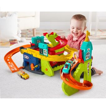 Pista de carros Pré-escolar Fisher-Price Little People Alcabideche • OLX  Portugal