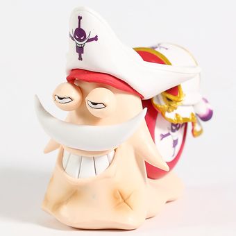 Figura de estatua de Anime One Piece Whitebeard Den Den Mushi 