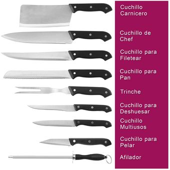 Set De Cuchillos De Cocina Chef Tabla De Regalo – PRODUCTODO