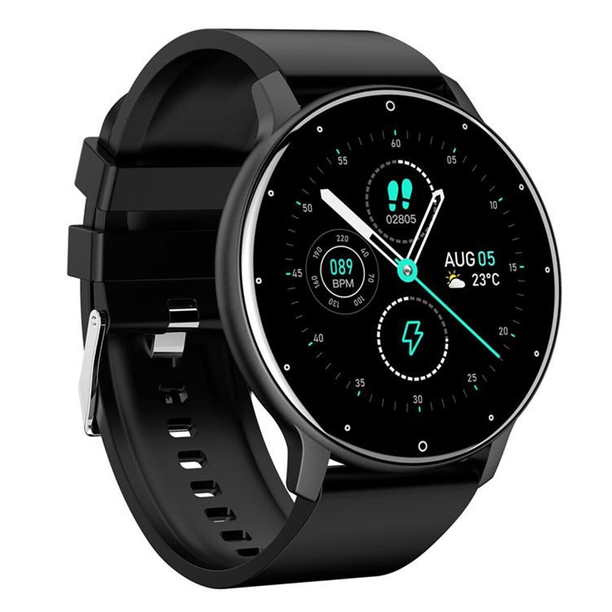 Fralugio Smartwatch Reloj Inteligente Zl02 Full touch Notificaciones