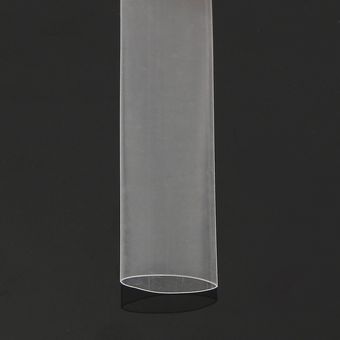 5Pcs 2-12mm Relación transparente 2 1 Tubo termorretráctil 