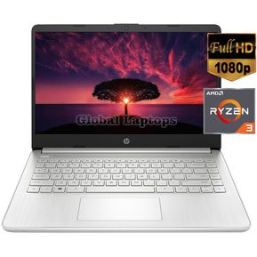 Hp Laptop Amd Ryzen 3 ( 8gb + 512 Ssd ) 14 Fhd Windows