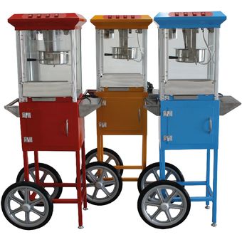Garvee Máquina comercial de palomitas de maíz, máquina eléctrica  extragrande para hacer palomitas de maíz de 8 onzas, máquina de palomitas  de maíz