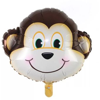 Conjunto de Globos de Animales de la Selva para Fiestas, Balones  Metalizados de