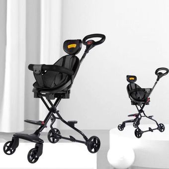 Cochecito de Bebé Plegable Silla de Paseo ​Carrito de Bebé 3 en 1