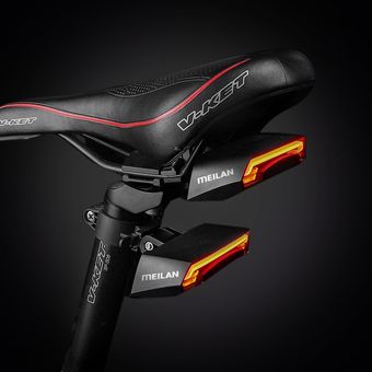 luz de freno X5 para bicicleta faro trasero con Control remoto inal 