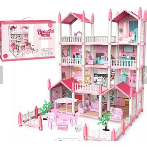 Carrito para muñecas de madera Dulces sueños rosa - Le Toy Van