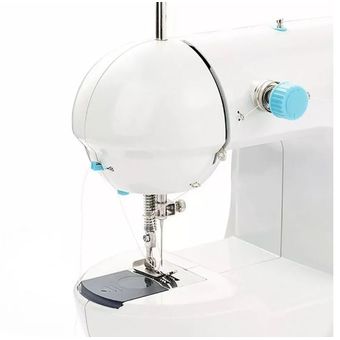 Máquina de coser de cuero, mini máquina de coser fácil de usar, máquina de  coser portátil para manualidades de tela de bricolaje (negro)
