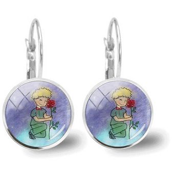 Pequeño Príncipe Lágrimas Pendientes Anime Niño Pequeño Y 