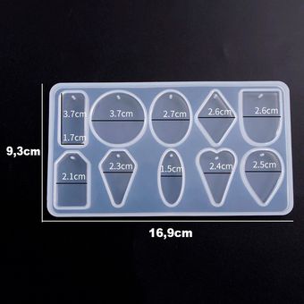 Moldes silicona para resina: MOLDE SILICONA p/RESINA 10 DIJES