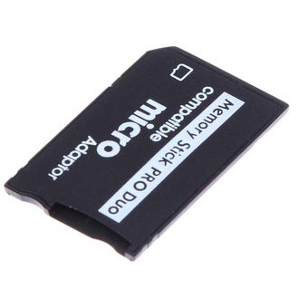 EG _ Memory Stick Pro Duo SHDC Adaptador Micro SD TF Lector De Tarjetas Para Sony & Psp Nuevo
