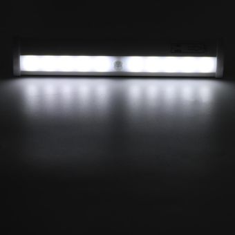 2 Piezas 10 LED Armario inalámbrico portátil Luz nocturna P 