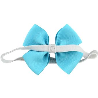 cinta para el pelo de plata hecha a mano 724 1 unidad 20 colores accesorios para el cabello DIY para niños recién nacidos Diadema de flores para el pelo de bebé 