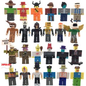 24 unids/set Roblox Virtual World Anime modelo