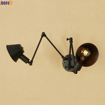 Lampen-luz de brazo largo oscilante 2 cabezales accesorios lámpara 