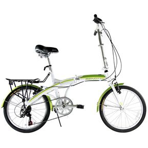Bicicleta Benotto Plegable VANCOUVER R20 Acero 7V Blanco/Verde
