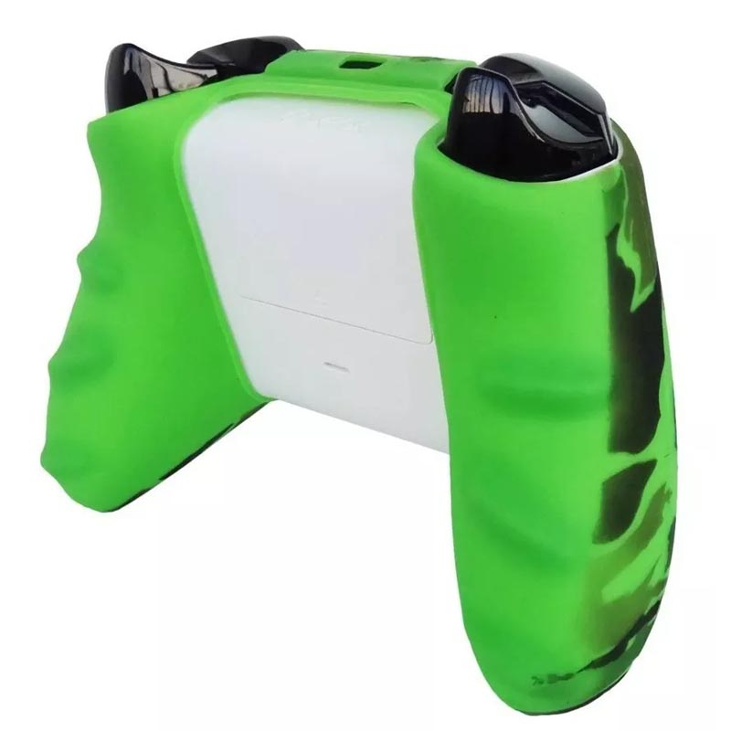 Xbox One S / X Funda de Silicón  Verde Camuflaje