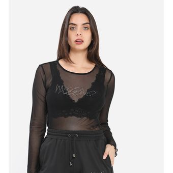 Blusa Mossimo manga larga para mujer