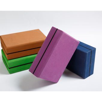 Coloridos nuevos bloques TPE de alta densidad Yoga Dance artículos auxiliares aumentan el bloque de color ladrillo diseño bonito Yoga aids 