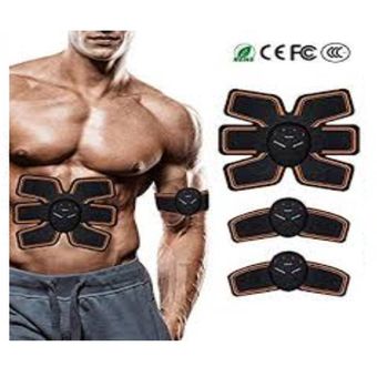 GENERICO Electroestimulador Muscular Abdominal 3 en 1 Fitness