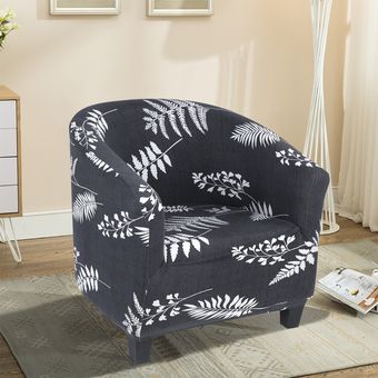 Elástico bañera sofá sillón cubierta de asiento impreso sofá cubierta de funda para sillón Protector bañera silla fundas de muebles casa 