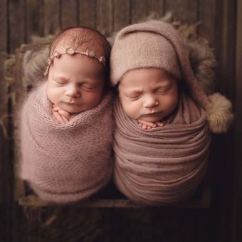 Envolturas de fotos suaves para bebés con sombrero,juegos 