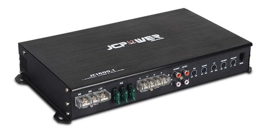 Amplificador De 1 Canal Jc Power Jc1600.1 Clase D 1600w 1ohm