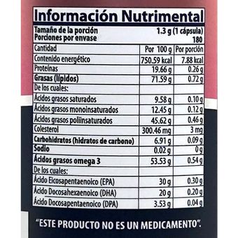 Aceite de Salmón Noruego