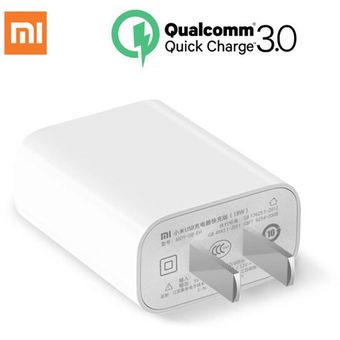 Cargador Xiaomi Original Qc 3.0 + Cable Tipo C Carga Rápida Blanco