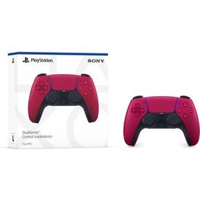 Control Inalámbrico Dualsense Cosmic Red Ps5 Playstation  -Negro