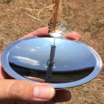 Encendedor Solar de supervivencia para acampar al aire lib 