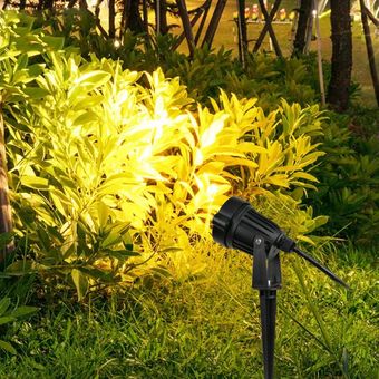 Lámpara de jardín para césped COB,luz LED de 220V,110V #3W spike type 