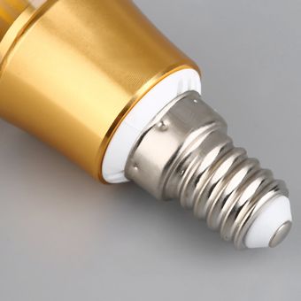 NUEVO E14 TRAIL TAIL LED Bombilla Lámpara de luz Cool Cálido White Gold ZD-MTX05-1 