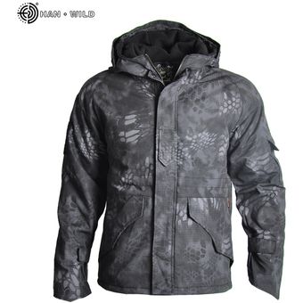 Chaquetas de lana militares para hombre,abrigo táctico grues #Black Chaquetas de lana militares para hombre,abrigo táctico grues #Black