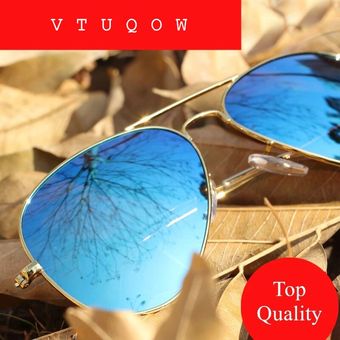 Classic Polarized Sunglass Designer Vintage Pilot Sunglasses 